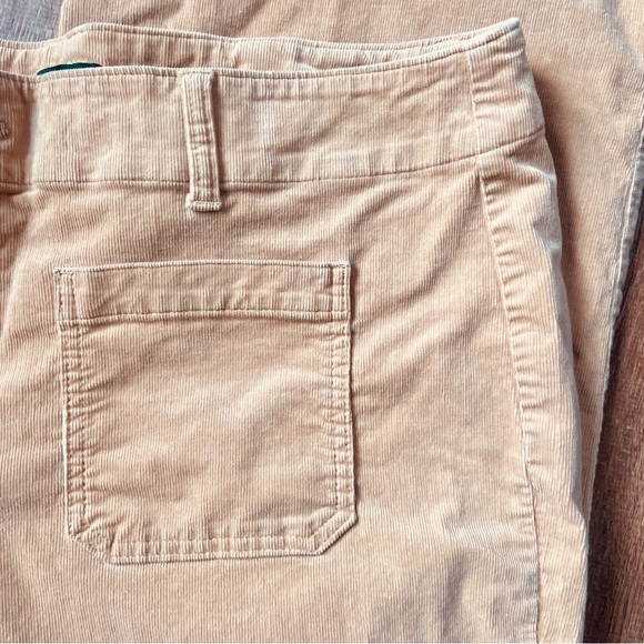 Talbots Tan Wide Leg High Rise Corduroy Pants 16W - Picture 6 of 11